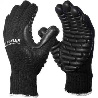 Luva Antivibração Vibraflex Work Danny DA-4.000 EN ISO 10819 Calor 250°C Mecânica 3443C Corte 4 Rasgamento 4 Neoprene Gomos Linha Suprema CA 44549