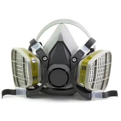 Máscara 3M 6200 Com 2 Filtros Inclusos  Ideal para MultiGases Linha 6006