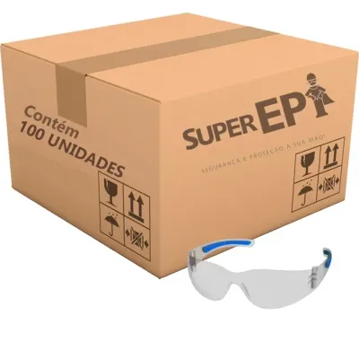 Óculos de Proteção New Stylus Valeplast CA 33407 - Caixa