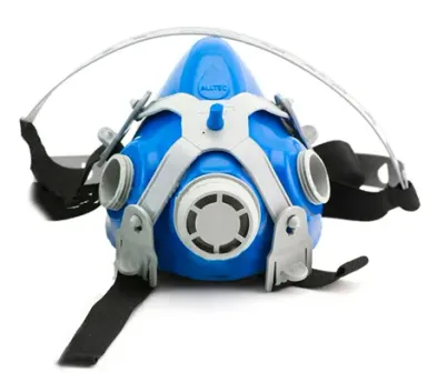 Máscara Respiratória Semi-Facial Alltec 2402 Para 2 Filtros
