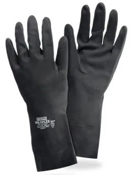 Luva de Proteção em Neoprene Preta Steelpren 30 Vicsa