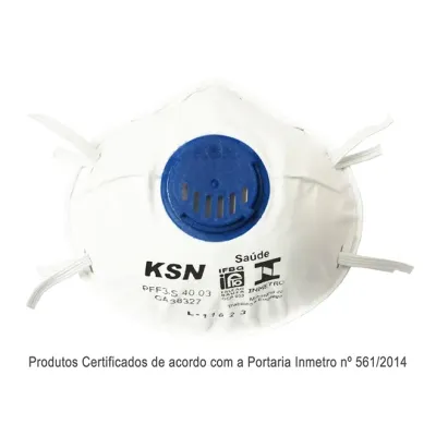 Respirador Tipo Concha PFF3 KSN 40.03 CA 38327