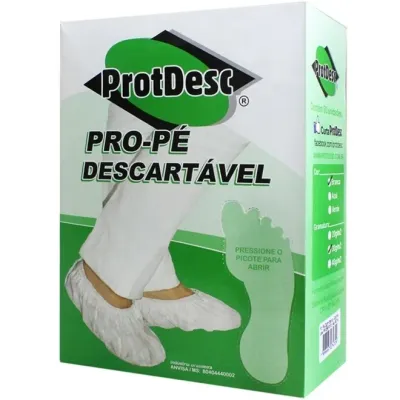 Pro-pé Descartável Gramatura 20 Protdesc 100 unidades