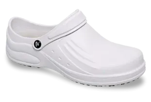 Calçado Soft Works BB61 Babuche Com Palmilha Pu Antibacteriana Branco CA 44319
