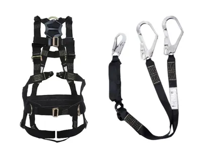 Cinturão de Segurança Com Talabarte Incluso  Kit Antichama Vicsa VIC-20829 + VIC-23805 CA 36792
