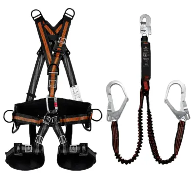 Kit Delta Plus Cinturão Guepard 6 WPSHAR36GT Tamanho M/G Com Talabarte Duplo em Y Com Absorvedor de Energia