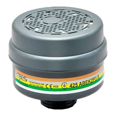 Cartucho BLS 425 ABEK2P3R Multigases + P3 Compatível Com a Máscara BLS 5150