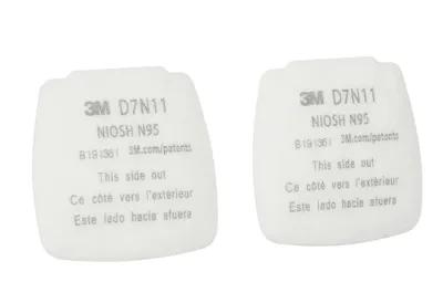 Filtro para Particulados 3M™ Secure Click D7N11 P2 N95 Vendido por Par