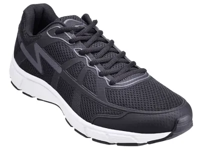 Tênis de segurança  Eletricista NSS Sport 60 Preto e Branco CA 44614