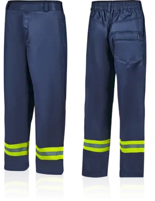 Calça de Proteção Térmica Hércules HJ351CTL Refletiva Para Fornos, Metais em Fusão e Calor Radiado CA 44169
