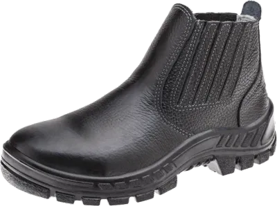Bota de Segurança Marluvas 60B19-GI-A em Couro com Bico de Aço Para Alta Temperatura Até 300º CA 12217