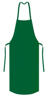 Avental de Segurança Verde Bandeira Vértice Nylon Emborrachado 100% Impermeável 1,20 X 0,70 CA 46468 Risco Químico Tipo 6