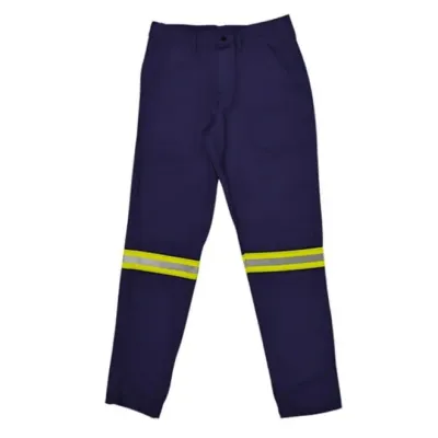 Calça de Segurança Eletricista Risco 4 Azul Guardian DX  ATPV 44 Anti-Chama CA 51971