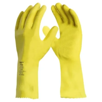 Luva de Segurança Silver Latex  Supreme Danny DA-350 Anti-Alérgica  com Verniz Silver Antibacteriana CA 14754