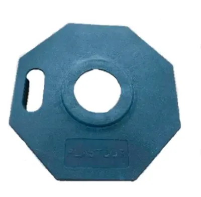 Base de PVC PL 4061 40CM x 40CM para Cone Pirulito Plastcor 700.00131