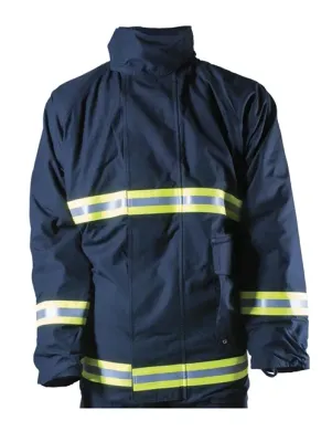 Blusão de Segurança para Bombeiro Refletivo Hércules HJ920T2 Impermeável Resistência ao Corte, Abrasão e Temperatura 250ºC CA 32772