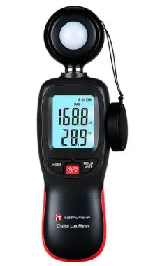 Luximetro Digital 200000 Instrutemp ITLD400B Com Bluetooth e Led