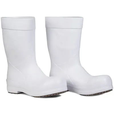 Bota Stick Shoes Em Eva Com Bico Composite Branca Modelo FEB-SBS Isolante ao Frio e Solado Antiderrapante CA 51376