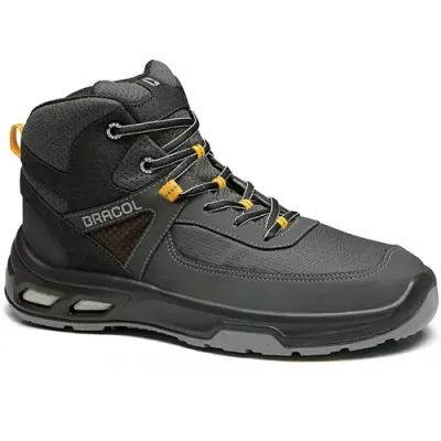 Bota de Segurança Detroit Ultra BHRM 3023BHRM4700LL Cinza Microfibra Bico Pvc CA 48397