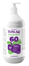 Protetor Solar Sunlau Marca Henlau Fator 60 Com Repelente Icaridina Frasco 1 kG/LT