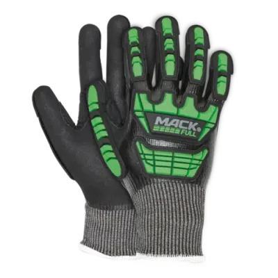 Luva Anti-Impacto e Corte Next Safety Mack Full 70.500 Totalmente Banhada Nitrílica CA 51520