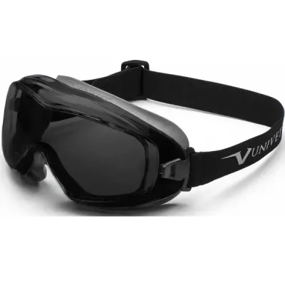 Óculos Ampla Visão Univet 620 UP Lente Cinza 620U.02.10.02 Luz Intensa L2.5 UV380 Vanguard PLUS CA 37.022 - Proteção D3 - ISO 16321